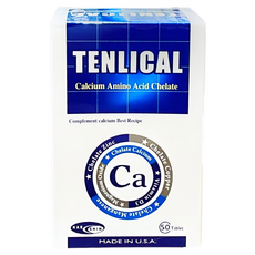 CAPTEK 特力鈣錠, 50顆, 1盒