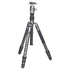 BENRO 百諾 蝙蝠系列 碳纖維三腳架套組 免拆中軸 快速倒置 五檔角度調節, FBAT24CVX25, 1個