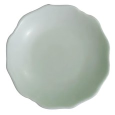 ODA POTTERY 小田陶器 佐和陶瓷 淡雅白 13取皿 - 日本製，寬13cm 高2cm，容量80mL，陶瓷, 13 x 2cm, 1個