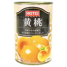 HOTEi 豪德 黃桃罐 內容物重量 425g 固形量 250g, 1罐