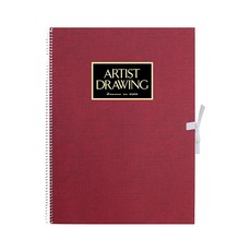 Maruman 藝術家F4素描本 MAR S54A-01 331 x 242mm 20頁 螺旋裝訂, 1本