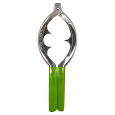 KAI 貝印 House 多功能開罐器, 銀色 + 綠色, 1個