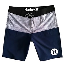 Hurley 成人男沙灘褲, 1入, Navy Blue, 30碼