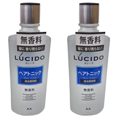 LUCIDO 倫士度 頭皮保養液 HAIR TONIC 清涼感持續 無香料, 200ml, 2瓶