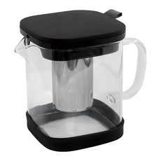 優得 俠客品茶壺 耐熱玻璃 可直接加熱, G4054, 1L, 1個