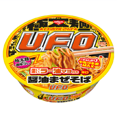 NISSIN 日清 U.F.O. 炒麵 濃厚辣油蛋黃醬風味 112g, 1入
