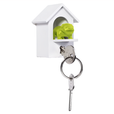 QUALy Watch Dog-Key Holder 看門狗 鑰匙圈, 綠色, 1個