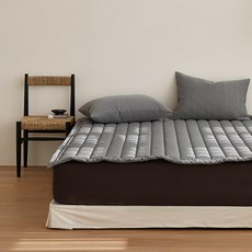 maatila Dear Summer系列 泡泡紗床墊 單人加大, 雙人加大 180*200cm, 炭灰色