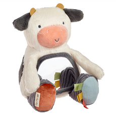 Itzy Ritzy 寶寶感統安全鏡,萌萌乳牛,安全鏡面設計，刺激寶寶視覺發展, 1個