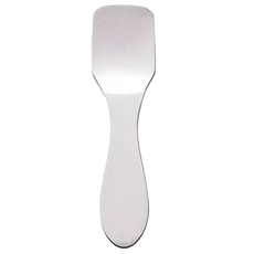 SALUS 佐藤金屬 圓弧造型餐具, 冰淇淋匙 方型, 1支