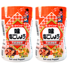 DAISHO 大逸昌 綜合調味料 鹽和胡椒 BBQ, 225g, 2罐