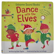 Usborne 聖誕精靈音效書 Dance with the Elves, 混和顏色