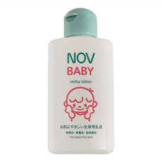 NOV娜芙 貝比溫和乳液 120ml 溫和低刺激 全身適用, 1瓶