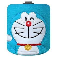 Doraemon 哆啦A夢 KISS 冷氣孔 椅背兩用掛袋 台灣製, 藍色, 1個
