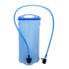 ATUNAS 歐都納 夾鏈一片式抗菌水袋 2L 吸水管長100cm 藍色, 1個