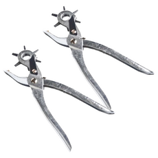 Y554 皮帶打洞器 Set 2個 尺寸 21cm x 8.5cm 碳鋼材質, 銀色