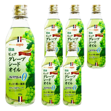 OilliO 葡萄籽油, 法國產葡萄, 零膽固醇, 400g, 6瓶