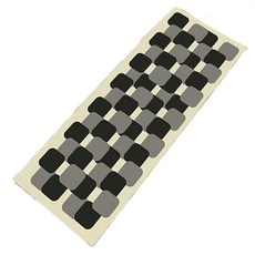 硅藻泥防水地墊, 幾何 黑色 + 灰色 + 米白色