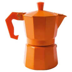 EXCELSA Chicco 義式摩卡壺 3杯, 橘色, 1個