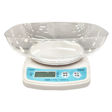 Dr.AV 聖岡科技 巨無霸秤碗萬用電子秤，秤量範圍3-10050g，最小單位1g, XT-B200, 1台