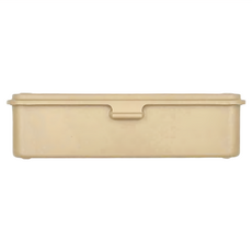 TRUSCO 上掀式收納盒 T-190LS 大, 迷霧暖沙色, 1格