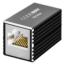 CODEWAY 網路接頭連接器 RJ45, 1個, 3cm, 灰色