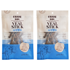 CRIUS 克瑞斯 100%純肉點心, 小牛里肌, 45g, 2包