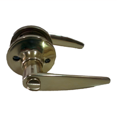 LOCWARE 廣安牌 水平鎖 浴廁鎖 無鑰匙 60mm 金色, 1個