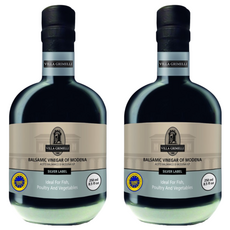 VILLA GRIMELLI 蒙地娜 銀牌陳釀葡萄醋 嚴選地區摘種葡萄 250ml, 2瓶