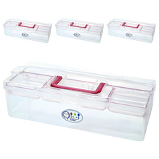 JUSKU 佳斯捷 美術家收納箱, 顏色隨機, 4個