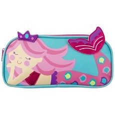 Stephen Joseph 鉛筆袋 美人魚 23cm x 10cm x 1.5cm 聚酯纖維, 1個