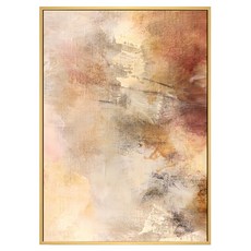 Boluo 菠蘿選畫所 掛畫 抽象畫 • 絲絨 APAP4685D, 59.4 x 42cm, 木色