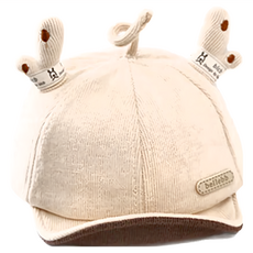 bebehome 嬰幼兒可愛小鹿造型保暖帽