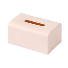 WARM HOUSE DECOR 暖&和家居 純色系衛生紙收納盒 塑膠材質, 粉色, 2個