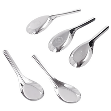 HIKARI 日光生活 304不鏽鋼湯匙 15.5cm H699, 5支