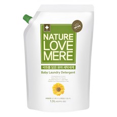 NATURE LOVE MERE 林貝兒潔淨洗衣精, 1.3L, 1包