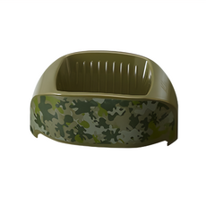 Kalita Caffe Tall 隨身咖啡濾杯, 迷彩綠, 時尚美觀, 溝槽設計, 1個