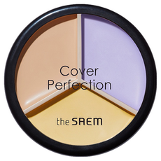 THe SaeM 得鮮 完美三色遮瑕膏 13.2g, 04 Tone Up Beige, 1個
