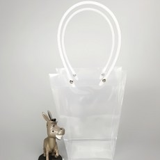 梯形透明花盆購物袋 SCT32 10入, 10個, 透明