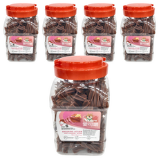 X Chew 愛可嚼 X型潔牙棒, S號 360度潔牙功能, 鮭魚起司, 700g, 5桶