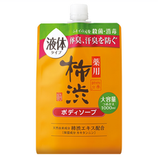 KUMANO 熊野油脂 四季 柿 沐浴露, 1L, 1包