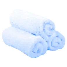 Bonne Nuit 雪柔綿運動毛巾 30cm x 110cm, 淺藍色, 1個