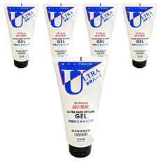 Dr.Morita 森田藥粧 台灣公司貨 日本超激硬造型髮膠, 200g, 5條