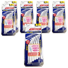 DENTALPRO JACKS 齒間刷 L型 1號 SSS, 0.7mm, 10支, 6組