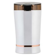 ANTIAN 家用雜糧電動粉碎機 不鏽鋼迷你咖啡磨豆機 白色 50ml 一鍵啟動, GX-08