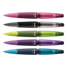 MILAN CAPSULE 繽紛果凍自動鉛筆 HB 顏色隨機, 0.5mm, 5支