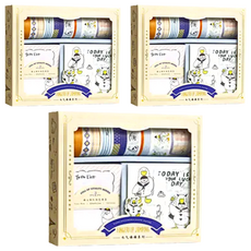 德德小品集 元氣滿滿 手帳素材禮盒, 多款 便簽10x10, 指尖跳躍, 3盒