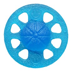 8指矽膠減壓手指外張訓練器，握力訓練，手指伸力訓練，活動雙手, 藍色, 1個, 8孔