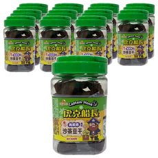 Chiao-E 巧益 虎克船長 豆干 高粱酒風味沙茶, 330g, 12罐