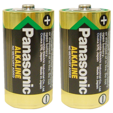 Panasonic 鹼性電池2號, 2顆, 2組